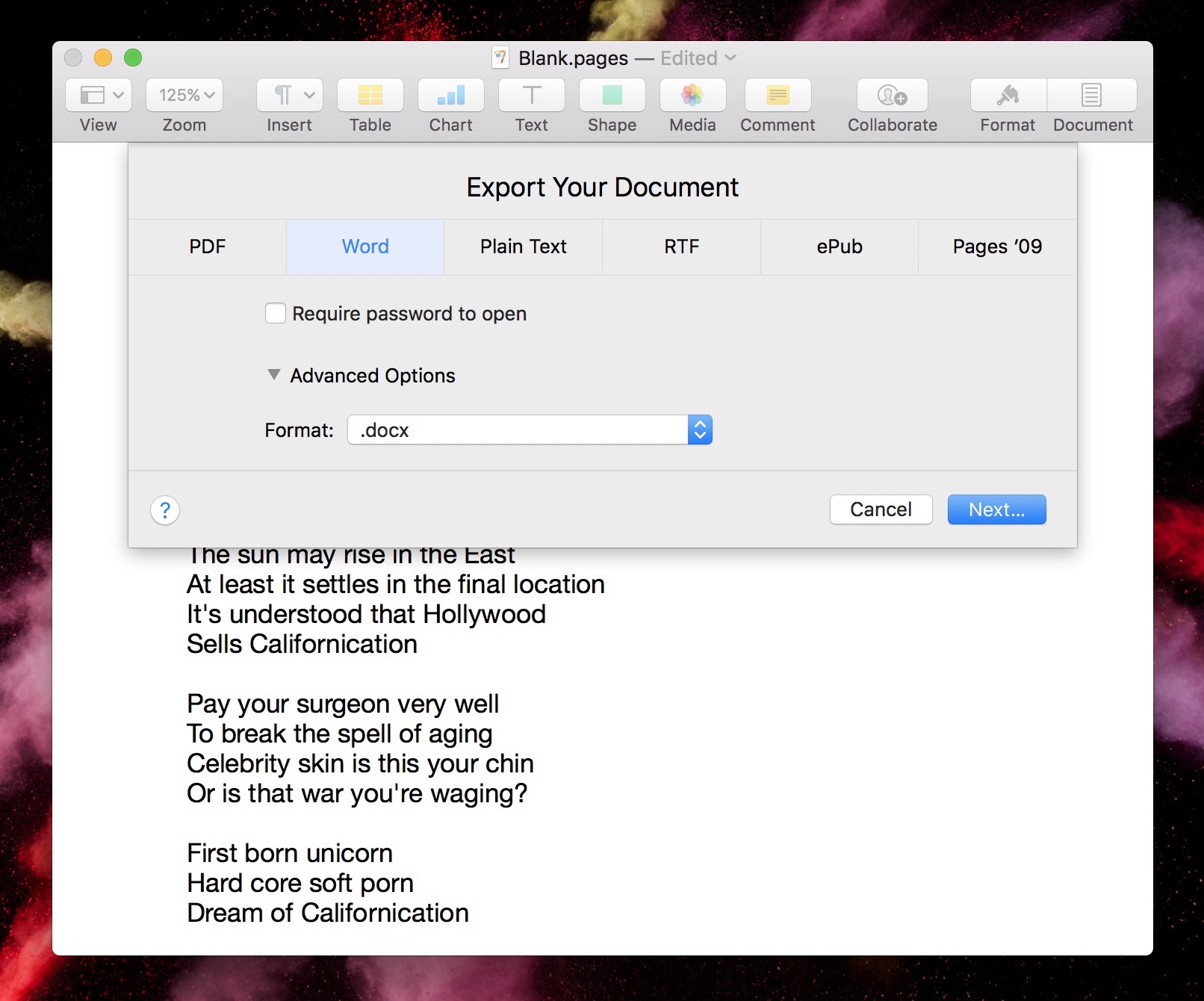 Word Document For Mac Free Download